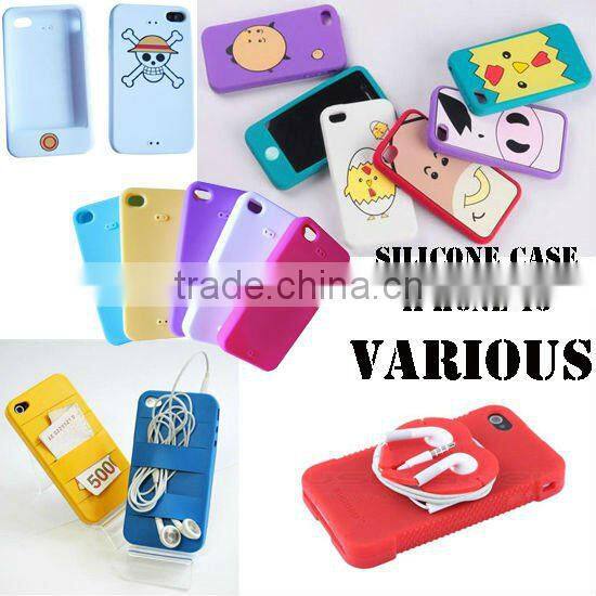 Durable & easy clean silicone mobile phone covers