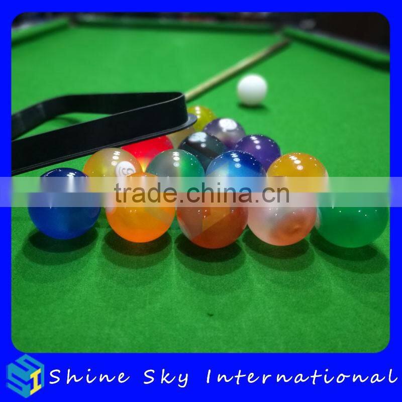 2017 New Product High Quality Crystal Light Up Billiards Patented Product