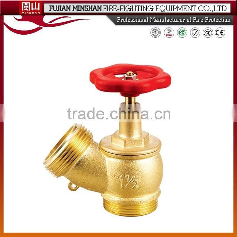 brass flanged landing valve fire fighting equiment