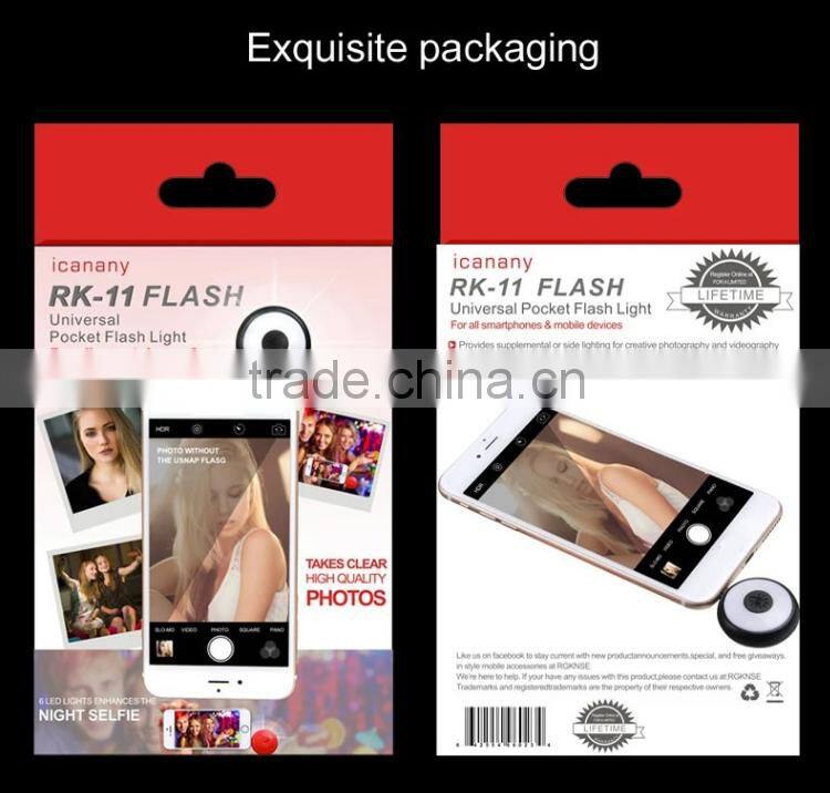 new arrival mobile phone selfie flash selfie light external enhancing selfie night light