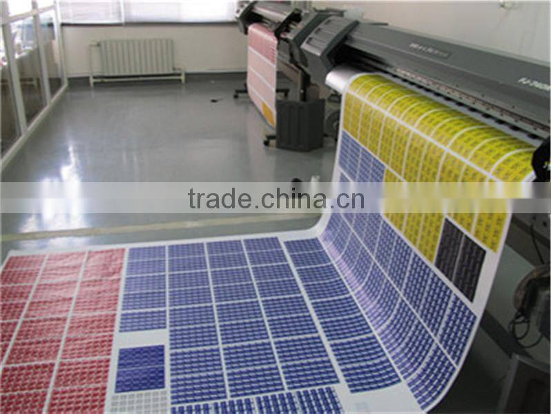 adhesive microfiber screen cleaner with business card