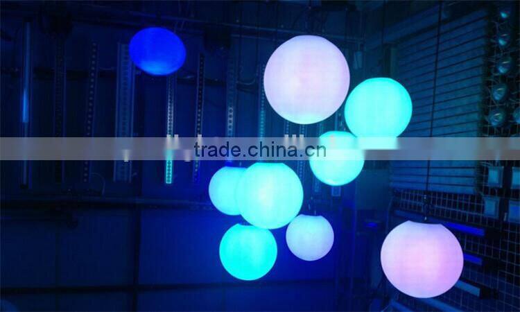 Christmas lighting dmx led color change led lift ball