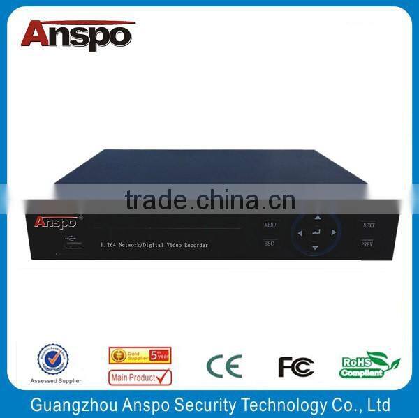 Anspo 2016 Promoted H.265 Embedded 4ch 4K NVR with HDMI / VGA / Onvif / Linux / USB