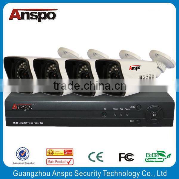 IR Camera CCTV Camera System HDMI H.264 CCTV DVR kit 4 CH Home Security Camera System ahd dvr kit