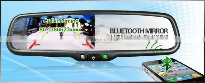 OEM mirror with SIRI function bluetooth mirror