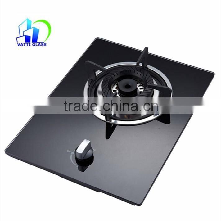 Tempered Glass Gas Stove one burner gas stove