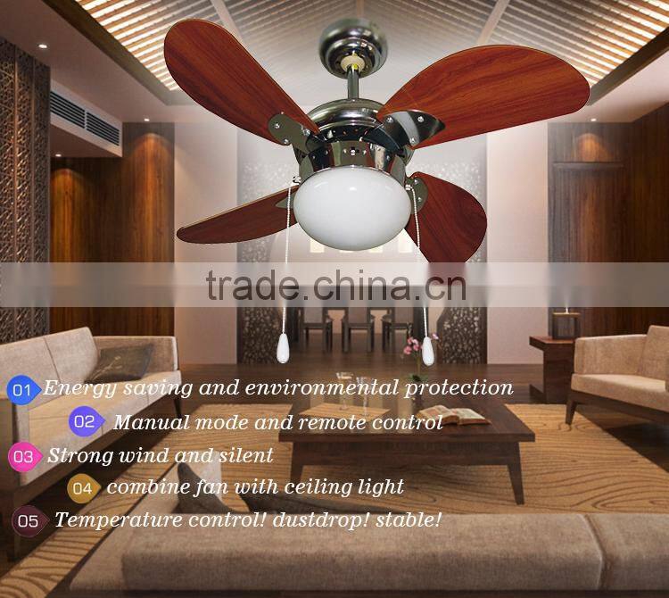 100% Sale Service Decorative Remote Control Ceiling Fan