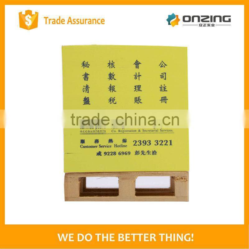 4 sides full color printed memo cube China supplier