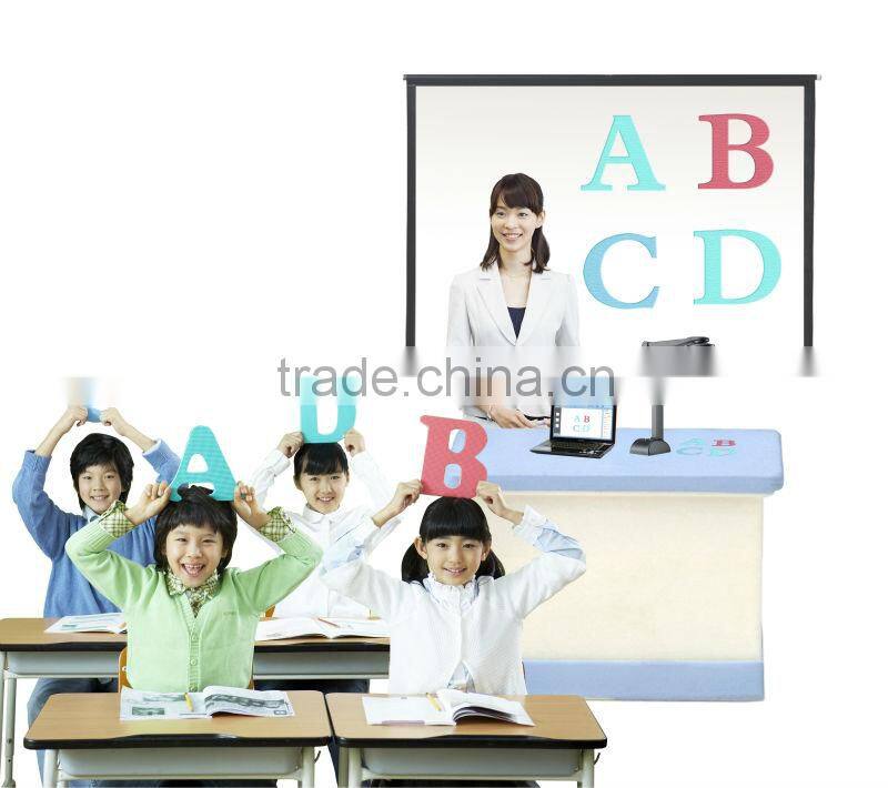 5.0Mega a4 document Camera, visualizer,projector scanner in classroom