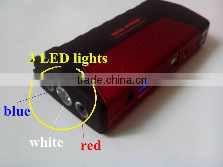 laptop power bank emergency starter kit car jump starter 13600mah