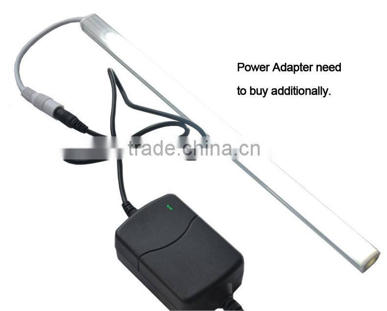Illuminance under LED Cabinet seamless Rigid Bar Light strip SMD5050 72led/m 18w 1584LM 12v White color with Clear Cover