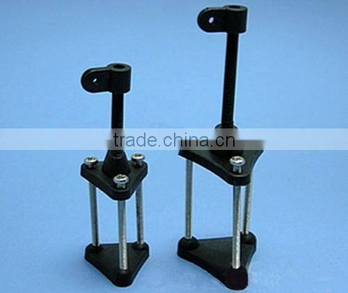 RC Fixed wing Aircraft Parts M3*24 / M3*34 Black Adjustable Control Horns