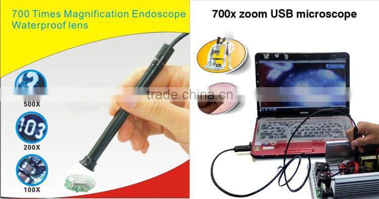 700X Mini Portable Manual zoom USB Digital Microscope