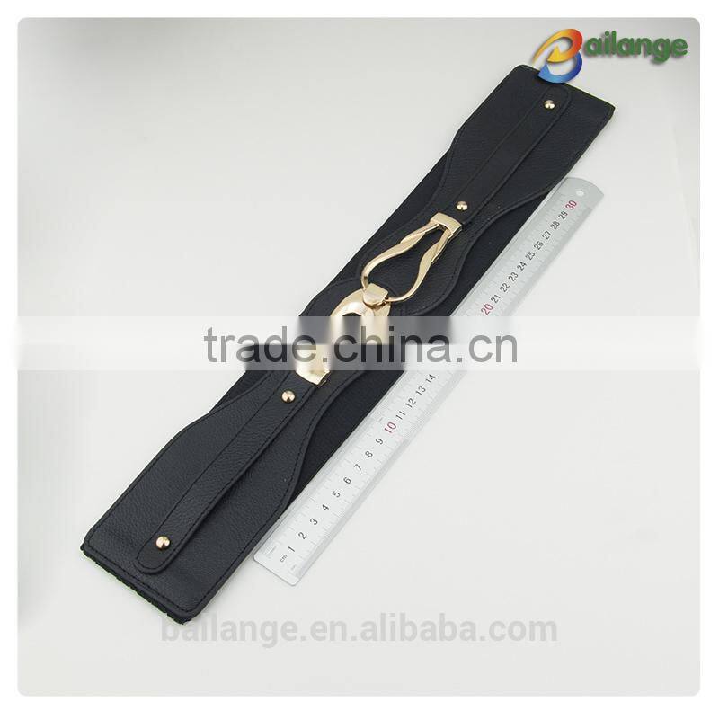pop top wholesale woman safety slimming conveyor leather man belt for lady dress decoration