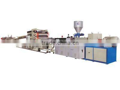 PVC free foamed sheet making machine