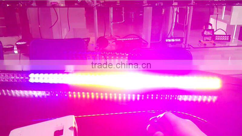 288W 50inch rgb led bar light halo with bluetooth remotes