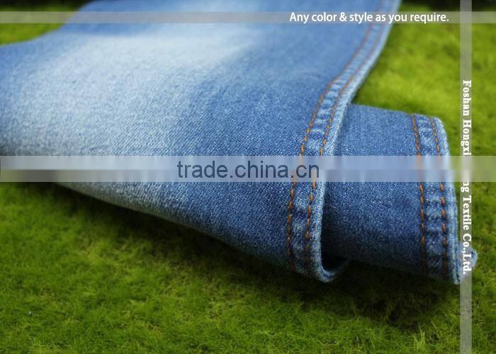 Foshan tencel denim fabric manufacturer wholesale 2017 hot new products