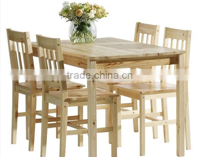 2016 Hot Selling Design Wood Dining Table and Solid Wood Chair-05
