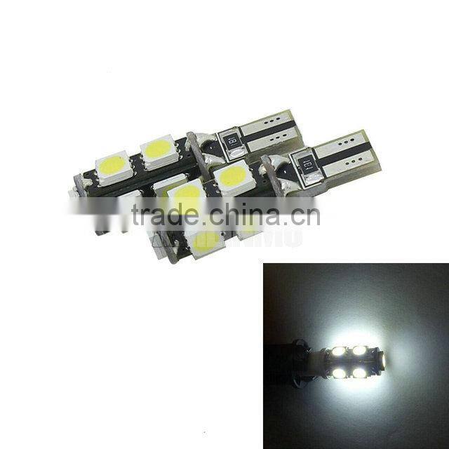 T10 9 led 5050 smd Canbus Error Free AUTO Clearance Lights W5W 194 CAR door LIGHT reading lamps dome bulbs Wedge Interior Side