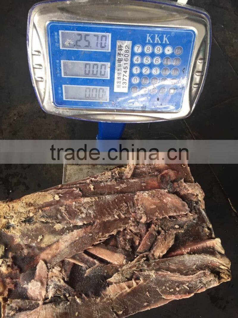 FROZEN BlACK MEAT/TUNA WASTE MEAT FOR INDONESIA