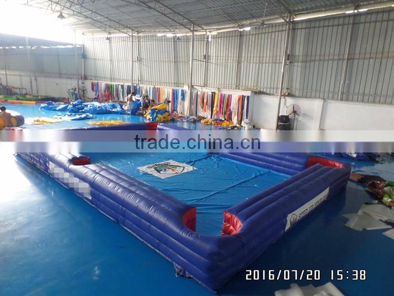 2016 famous inflatable snooker football games with 16 pieces balls for sale