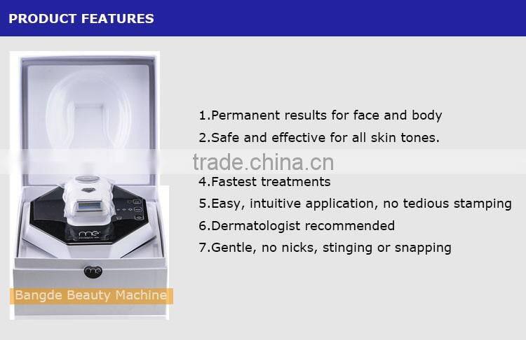 Professional IPL&RF energy at-home peranent hair reduction system for all skin tones