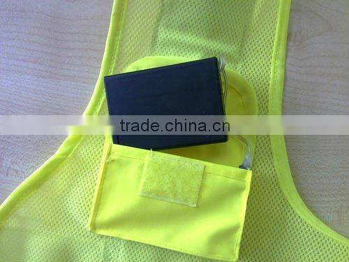 LED safety vest/Hi vis LED Safety Jackets/ reflective safety vest