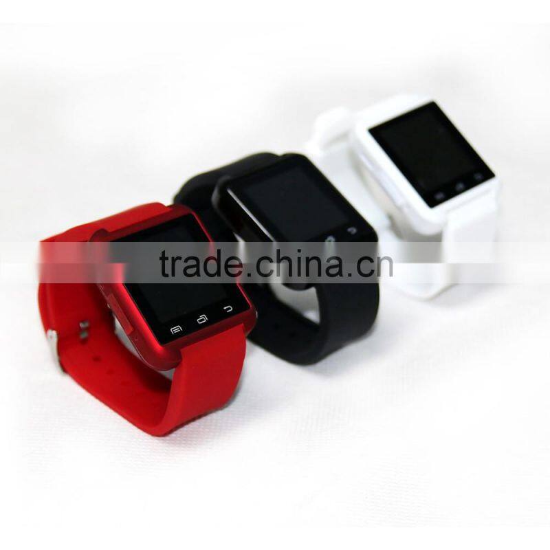 cheap 0.3M camera u8 smart watch wholesale with watch warranty card