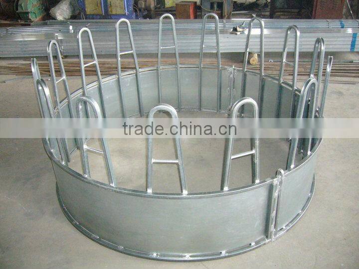 galvanized powder coated livestock cattle horse goat hay feeder