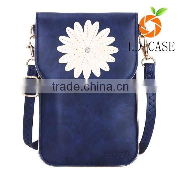 newest design lovely PU leather Waist Bag pink lightweight waist bag