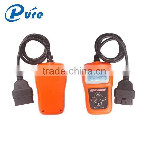 U581 CAN OBDII/EOBDII Reader Diagnostic Tool Code Reader Portable with High Quality