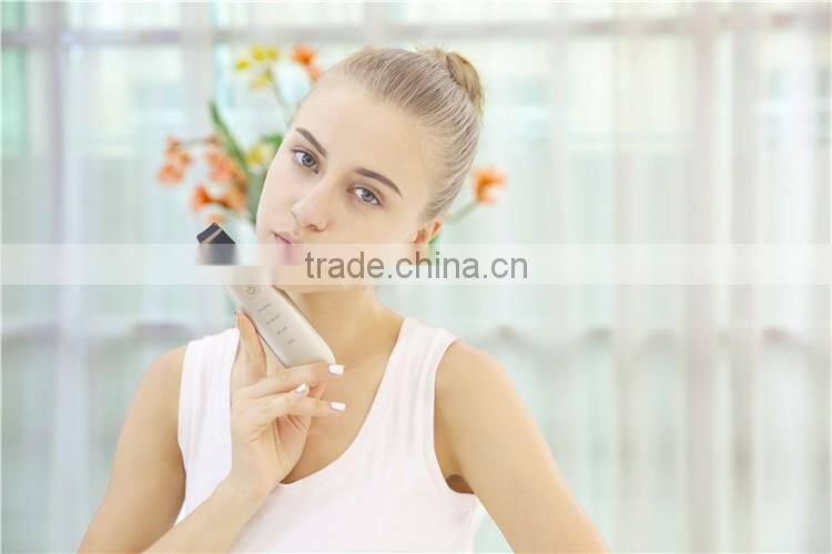 CosBeauty CB025 japan tv selling popular factory OEM ultrasonic dead skin remover to home use ultrasonic ion skin scrubber