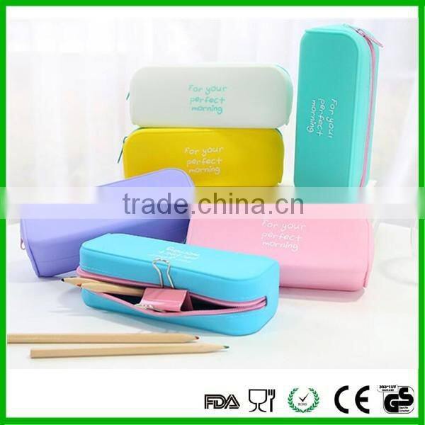 Cute promotional Christmas gift office school stationery pencil case