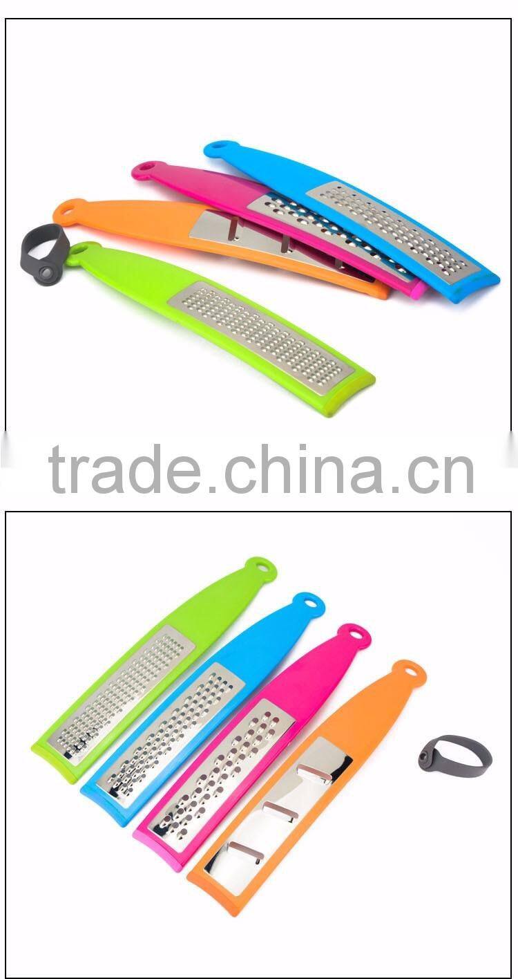 Good Quality 4 in 1 Multi Manual Mini Plastic Stainless Steel Kitchen Carrot Vegetable Cheese Grater