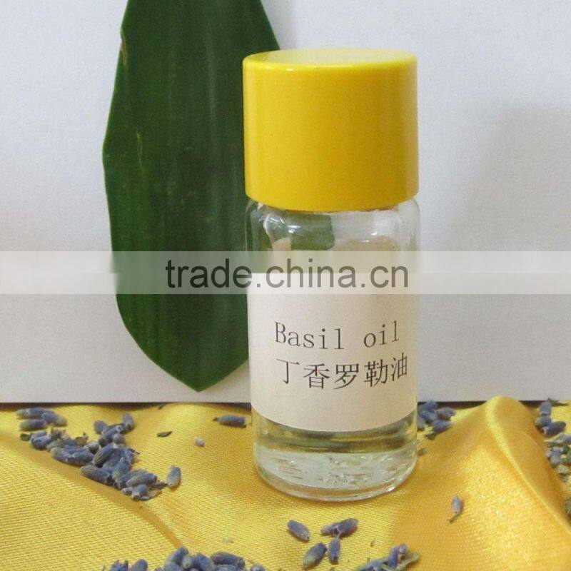 factory supplier cheap basil oil holy basil oil
