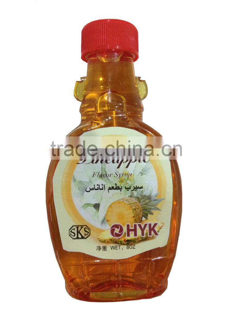 Fresh pineapple flavor syrup passed FDA as food additives