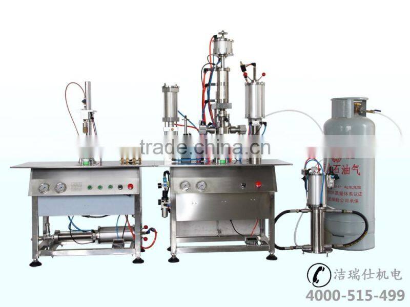 Automatic Bag on valve Aerosol Filling Machine