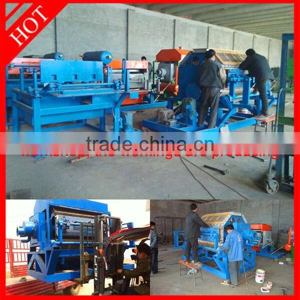Eggs tray and egg box making machine/Recycle paper egg tray making machine