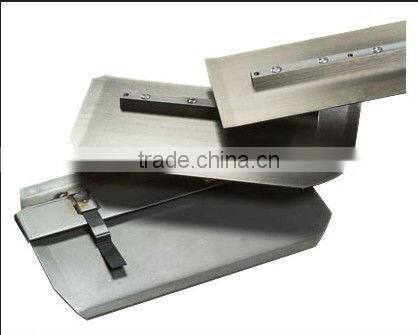 Polished steel for trowel blade