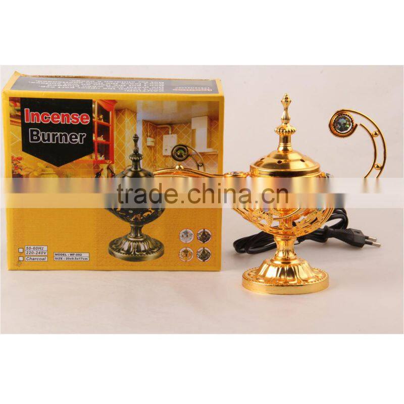 Aladin Lamp Shape Incense Burner Herb Vaporizer With New Design
