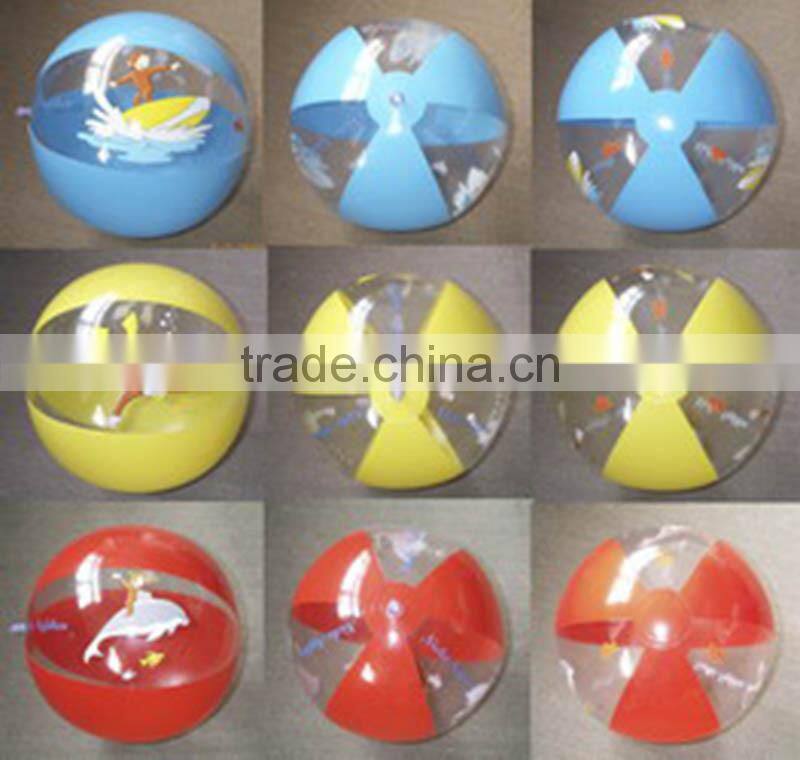 pvc decal inflatable toy ball outdoor promotion toy balls