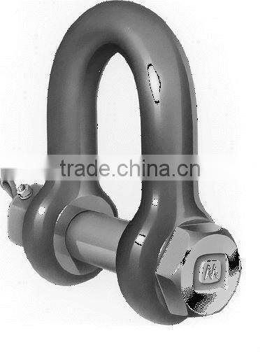 screw pin or bolt type stainless steel shackle