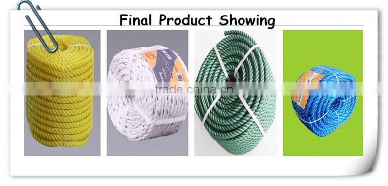 Semi-automatic Plastic yarn/rope rolling machine