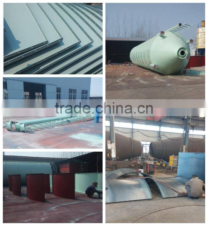 steel storage silo for cement used