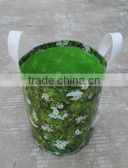 standing pp garden bag with 3 handles