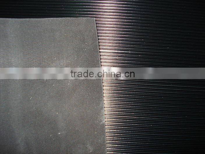 HOT anti slip wide fine ribbed mat sheet rubber