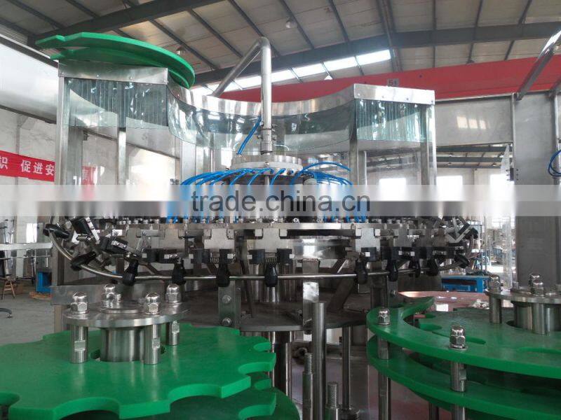 Carbonated drinks with flavors