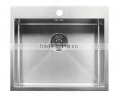 POATS PS-1074 Stainless Steel Sink Inner Size: 530X400X180mm