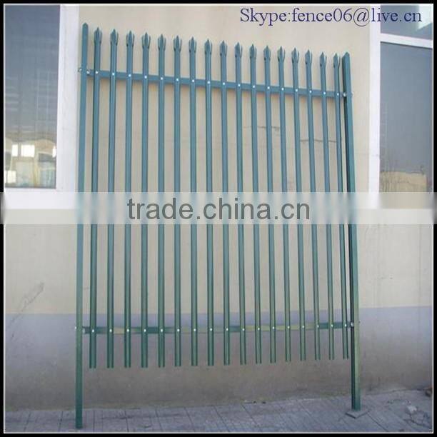 China Cheap security palisade fence / security euro palisade fence / steel palisade fence (Direct Factory)