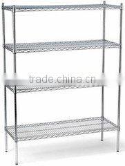 supermarket fruit and vegetables shelves